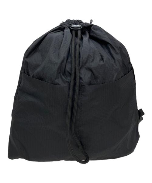 DSQUARED2（ディースクエアード）DSQUARED2 (ディースクエアード) DSQUARED2/DRAWSTRING BACKPACK ブラックの古着・服飾アイテム