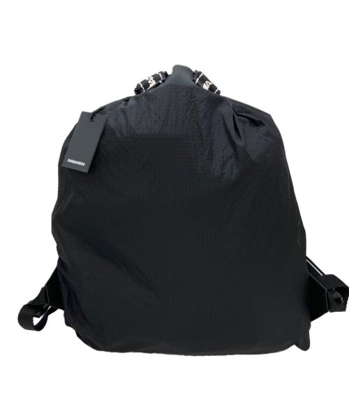 DSQUARED2（ディースクエアード）DSQUARED2 (ディースクエアード) DSQUARED2/DRAWSTRING BACKPACK ブラックの古着・服飾アイテム