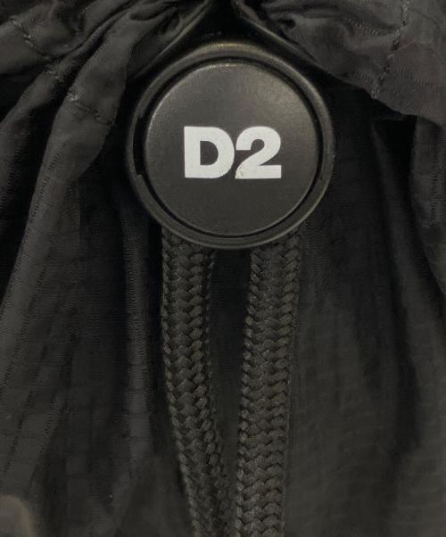 DSQUARED2（ディースクエアード）DSQUARED2 (ディースクエアード) DSQUARED2/DRAWSTRING BACKPACK ブラックの古着・服飾アイテム