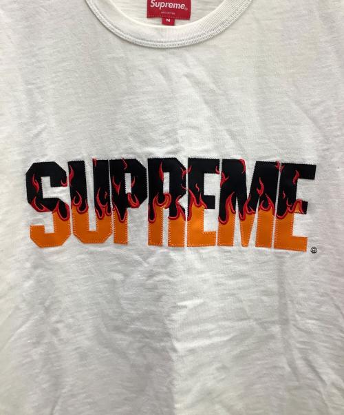 SUPREME（シュプリーム）Supreme (シュプリーム) 半袖カットソー ホワイト サイズ:Ｍの古着・服飾アイテム