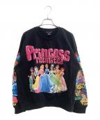 ZARA×DISNEYザラ×ディズニー）の古着「スウェット」｜ブラック