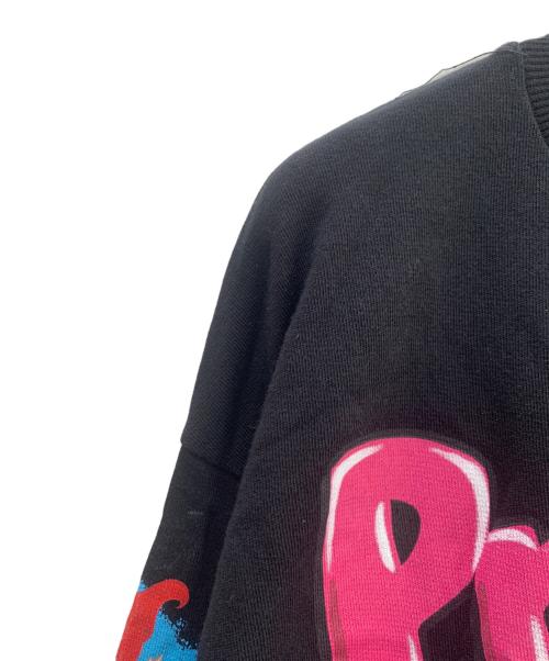 ZARA（ザラ）ZARA (ザラ) Disney (ディズニー) スウェット ブラック サイズ:Ｍの古着・服飾アイテム