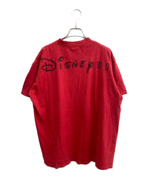 MICKEY（ミッキー）MICKEY (ミッキー) 半袖カットソー レッド サイズ:XLの古着・服飾アイテム
