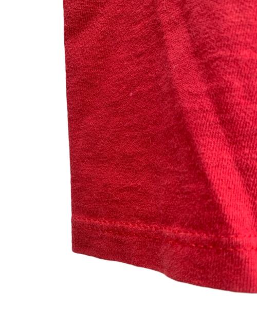 MICKEY（ミッキー）MICKEY (ミッキー) 半袖カットソー レッド サイズ:XLの古着・服飾アイテム