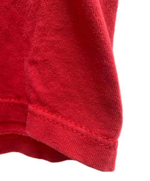 MICKEY（ミッキー）MICKEY (ミッキー) 半袖カットソー レッド サイズ:XLの古着・服飾アイテム