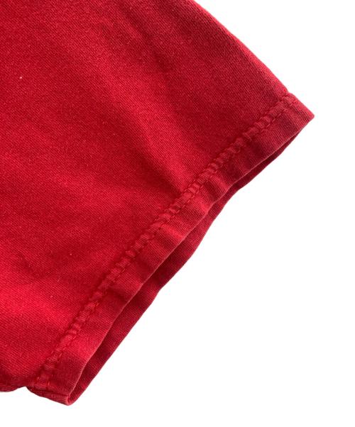 MICKEY（ミッキー）MICKEY (ミッキー) 半袖カットソー レッド サイズ:XLの古着・服飾アイテム