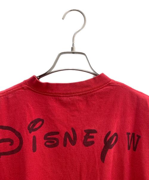 MICKEY（ミッキー）MICKEY (ミッキー) 半袖カットソー レッド サイズ:XLの古着・服飾アイテム