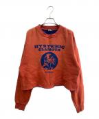 Hysteric Glamourヒステリックグラマー）の古着「スウェット」｜オレンジ