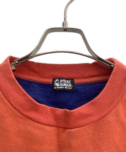 Hysteric Glamour（ヒステリックグラマー）Hysteric Glamour (ヒステリックグラマー) スウェット オレンジ サイズ:FREEの古着・服飾アイテム