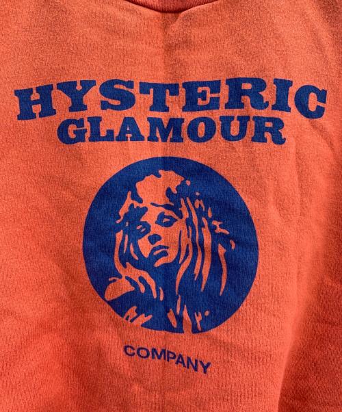 Hysteric Glamour（ヒステリックグラマー）Hysteric Glamour (ヒステリックグラマー) スウェット オレンジ サイズ:FREEの古着・服飾アイテム