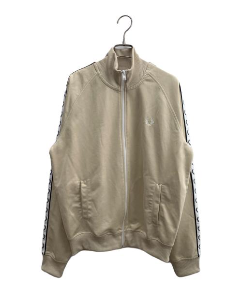 FRED PERRY（フレッドペリー）FRED PERRY (フレッドペリー) トラックジャケット ベージュ サイズ:Ｍの古着・服飾アイテム