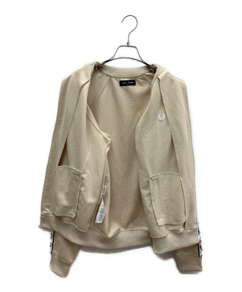 FRED PERRY（フレッドペリー）FRED PERRY (フレッドペリー) トラックジャケット ベージュ サイズ:Ｍの古着・服飾アイテム