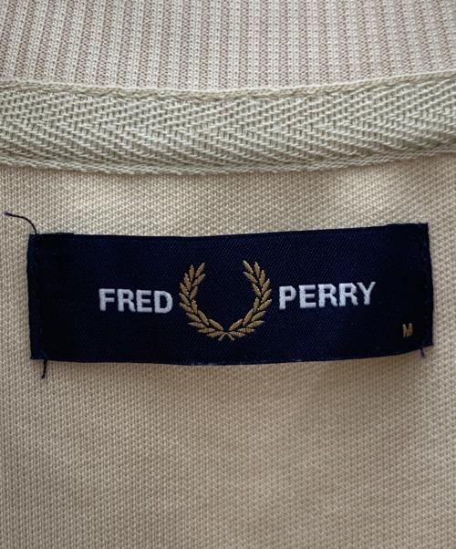 FRED PERRY（フレッドペリー）FRED PERRY (フレッドペリー) トラックジャケット ベージュ サイズ:Ｍの古着・服飾アイテム