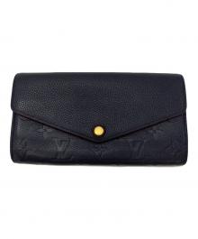 LOUIS VUITTON（ルイ ヴィトン）の古着「2つ折り財布」｜ネイビー