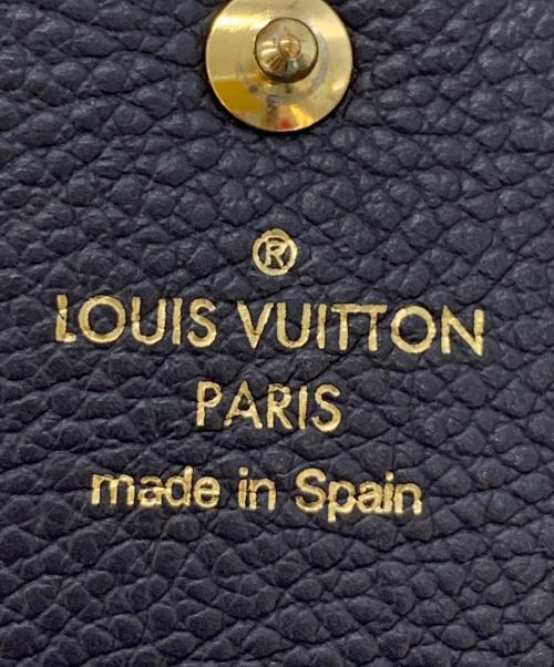 LOUIS VUITTON（ルイ ヴィトン）LOUIS VUITTON (ルイ ヴィトン) 2つ折り財布 ネイビーの古着・服飾アイテム