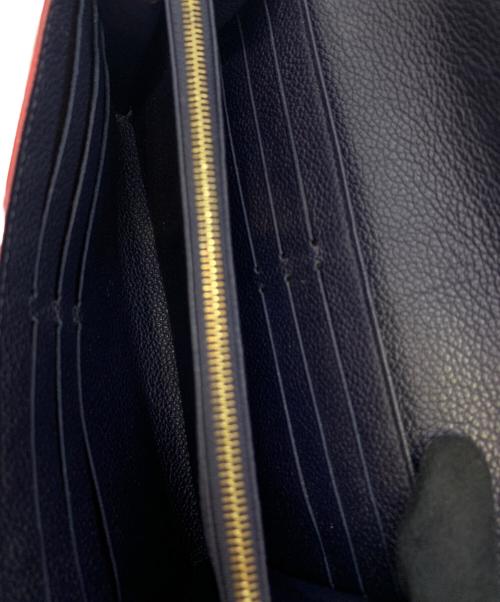 LOUIS VUITTON（ルイ ヴィトン）LOUIS VUITTON (ルイ ヴィトン) 2つ折り財布 ネイビーの古着・服飾アイテム