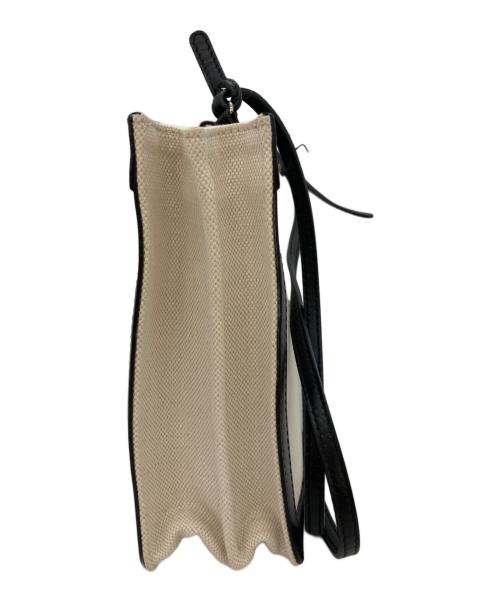 BALENCIAGA（バレンシアガ）BALENCIAGA (バレンシアガ) ショルダーバッグ ブラック×アイボリーの古着・服飾アイテム