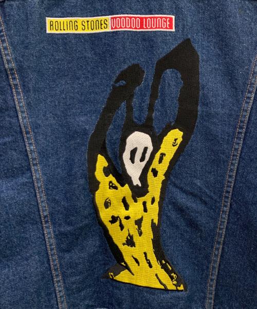LEVI'S（リーバイス）LEVI'S (リーバイス) rolling stone voodoo lounge デニムジャケット ネイビー サイズ:42の古着・服飾アイテム