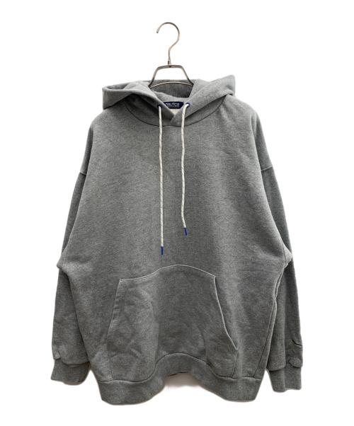 NAUTICA（ノーティカ）NAUTICA (ノーティカ) プルオーバーパーカー グレー サイズ:Ｍの古着・服飾アイテム