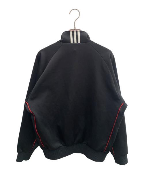 adidas（アディダス）adidas (アディダス) トラックジャケット ブラック×レッド サイズ:Ｍの古着・服飾アイテム