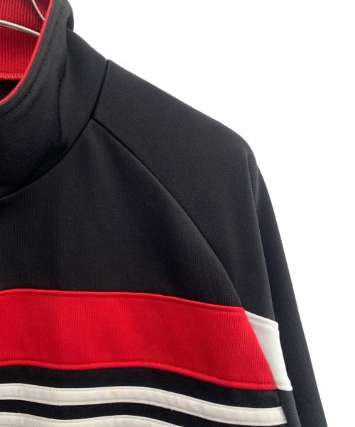 adidas（アディダス）adidas (アディダス) トラックジャケット ブラック×レッド サイズ:Ｍの古着・服飾アイテム