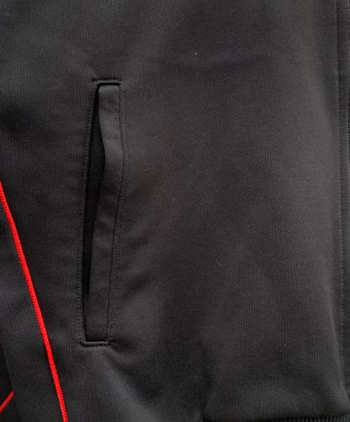 adidas（アディダス）adidas (アディダス) トラックジャケット ブラック×レッド サイズ:Ｍの古着・服飾アイテム