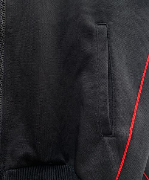adidas（アディダス）adidas (アディダス) トラックジャケット ブラック×レッド サイズ:Ｍの古着・服飾アイテム