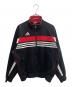 adidas（アディダス）の古着「トラックジャケット」｜ブラック×レッド