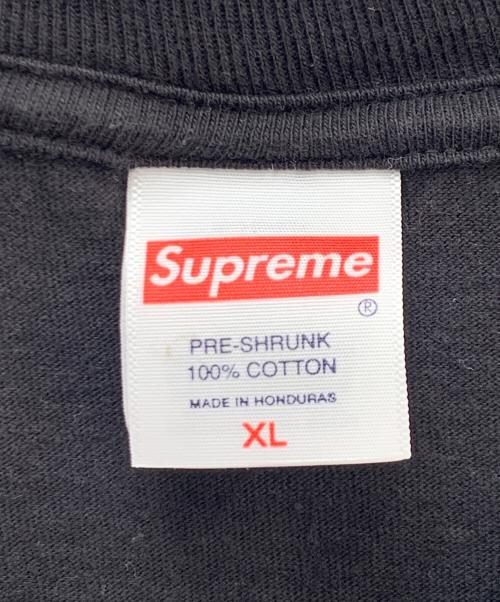 SUPREME（シュプリーム）Supreme (シュプリーム) 半袖カットソー ブラック サイズ:XLの古着・服飾アイテム