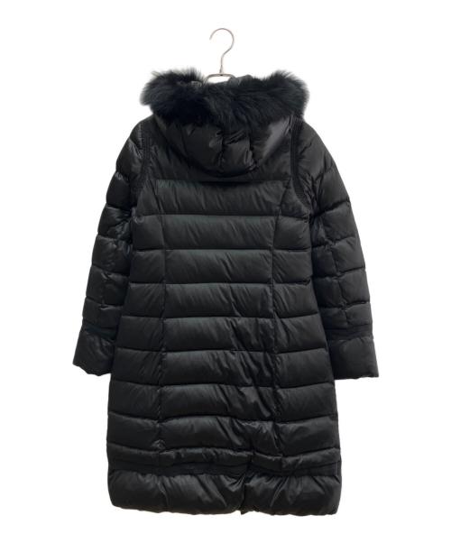 LANVIN en Bleu（ランバンオンブルー）LANVIN en Bleu (ランバンオンブルー) ダウンコート ブラック サイズ:36の古着・服飾アイテム