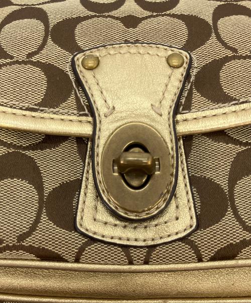 COACH（コーチ）COACH (コーチ) ショルダーバッグ ブラウンの古着・服飾アイテム