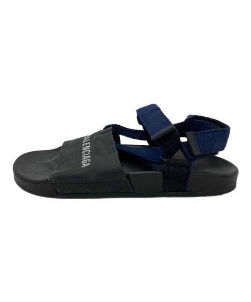 BALENCIAGA（バレンシアガ）BALENCIAGA (バレンシアガ) サンダル ブラック サイズ:41の古着・服飾アイテム