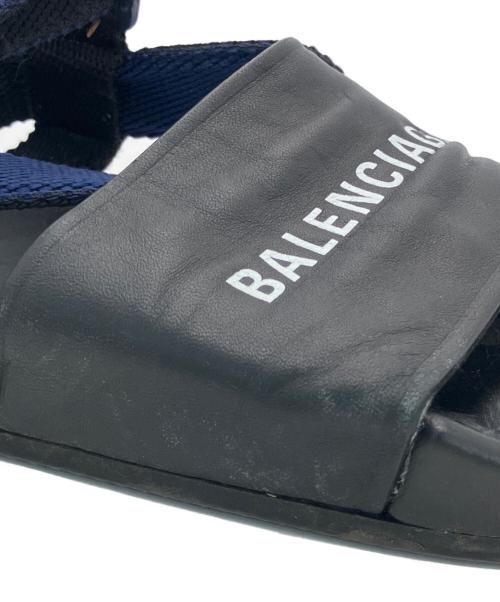 BALENCIAGA（バレンシアガ）BALENCIAGA (バレンシアガ) サンダル ブラック サイズ:41の古着・服飾アイテム