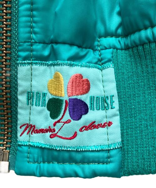 PINK HOUSE（ピンクハウス）PINK HOUSE (ピンクハウス) ブルゾン グリーン サイズ:不明の古着・服飾アイテム