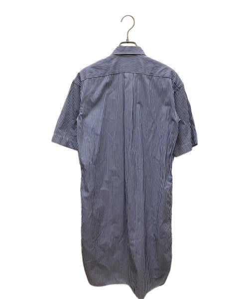 POLO RALPH LAUREN（ポロ・ラルフローレン）POLO RALPH LAUREN (ポロ・ラルフローレン) シャツワンピース ネイビー×ホワイトの古着・服飾アイテム