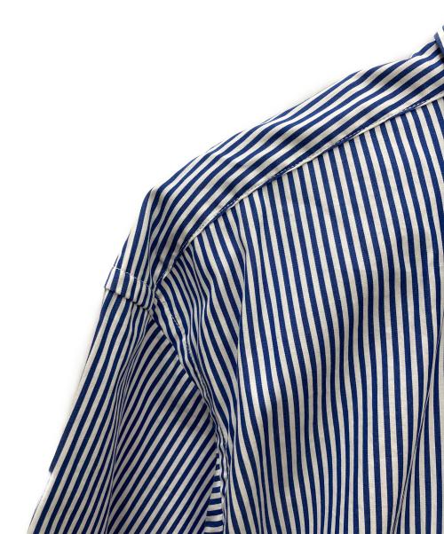 POLO RALPH LAUREN（ポロ・ラルフローレン）POLO RALPH LAUREN (ポロ・ラルフローレン) シャツワンピース ネイビー×ホワイトの古着・服飾アイテム