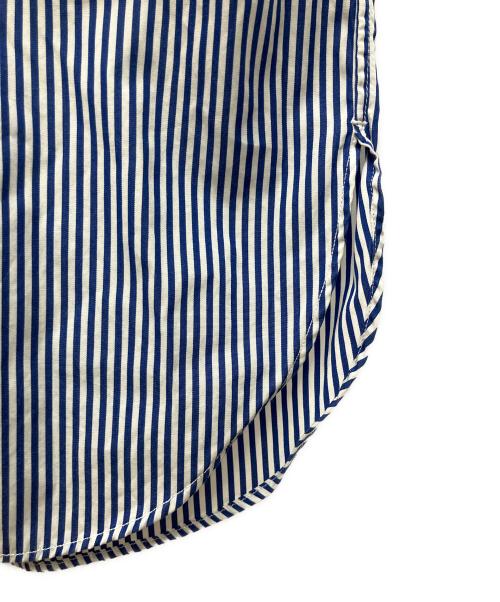 POLO RALPH LAUREN（ポロ・ラルフローレン）POLO RALPH LAUREN (ポロ・ラルフローレン) シャツワンピース ネイビー×ホワイトの古着・服飾アイテム