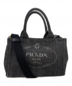 PRADAプラダ）の古着「2WAYバッグ」｜ブラック