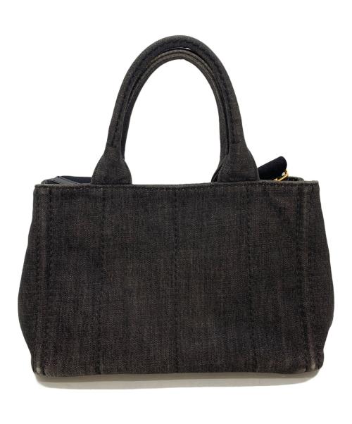 PRADA（プラダ）PRADA (プラダ) 2WAYバッグ ブラックの古着・服飾アイテム
