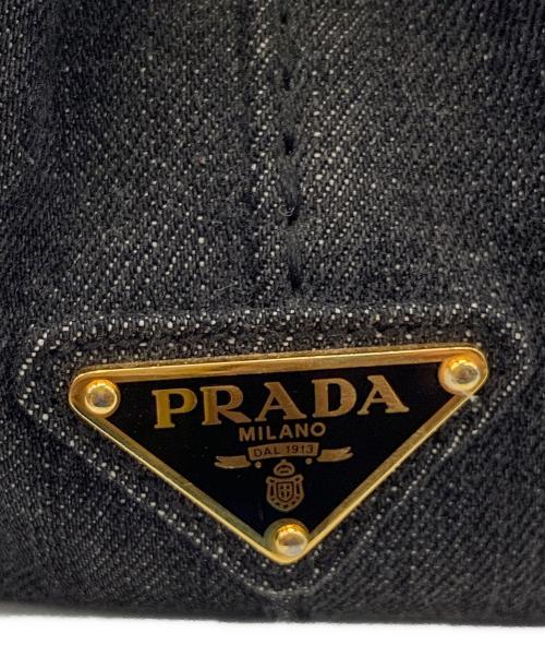 PRADA（プラダ）PRADA (プラダ) 2WAYバッグ ブラックの古着・服飾アイテム