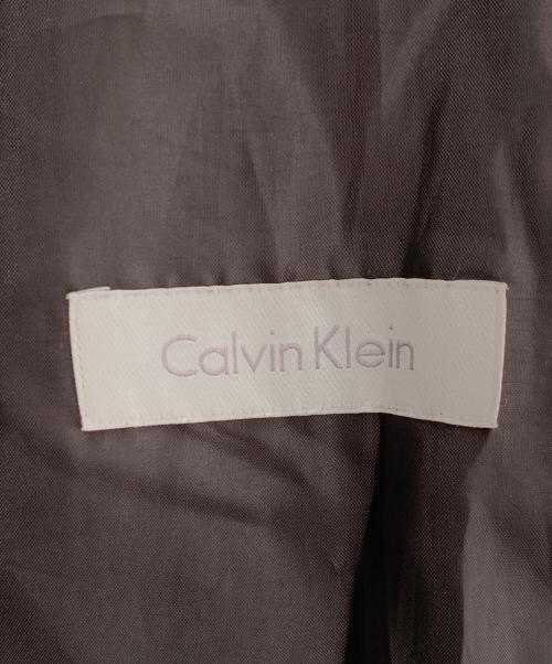 Calvin Klein（カルバンクライン）Calvin Klein (カルバンクライン) ウールコート ブラック サイズ:2の古着・服飾アイテム