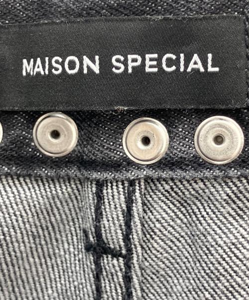 MAISON SPECIAL（メゾンスペシャル）MAISON SPECIAL (メゾンスペシャル) デニムパンツ ブラック サイズ:38の古着・服飾アイテム