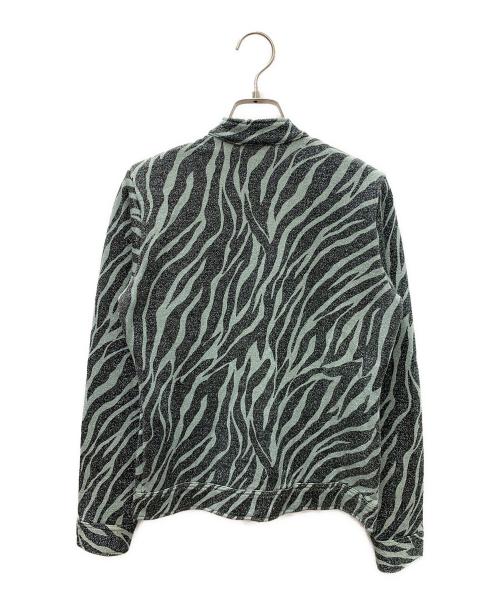 Hysteric Glamour（ヒステリックグラマー）Hysteric Glamour (ヒステリックグラマー) トラックジャケット スカイブルー×ブラック サイズ:FREEの古着・服飾アイテム