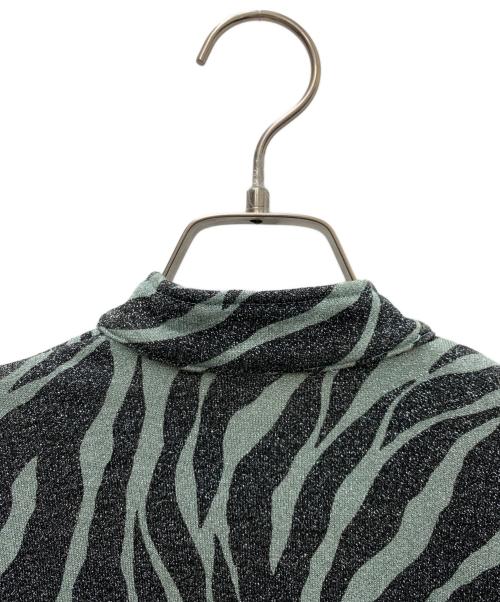 Hysteric Glamour（ヒステリックグラマー）Hysteric Glamour (ヒステリックグラマー) トラックジャケット スカイブルー×ブラック サイズ:FREEの古着・服飾アイテム