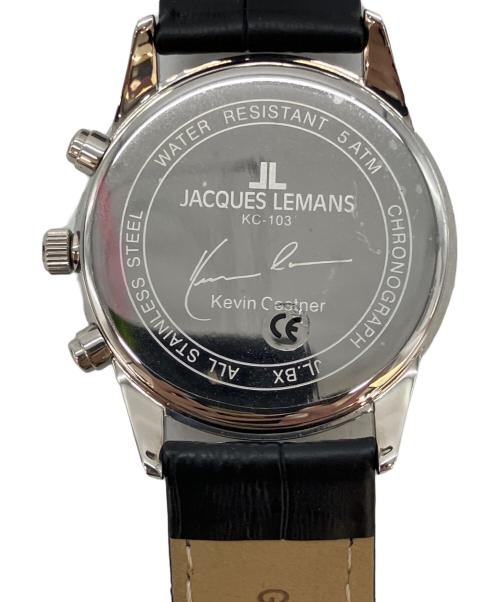JACQUES LEMANS（ジャック ルマン）JACQUES LEMANS (ジャック ルマン) 腕時計 ホワイトの古着・服飾アイテム