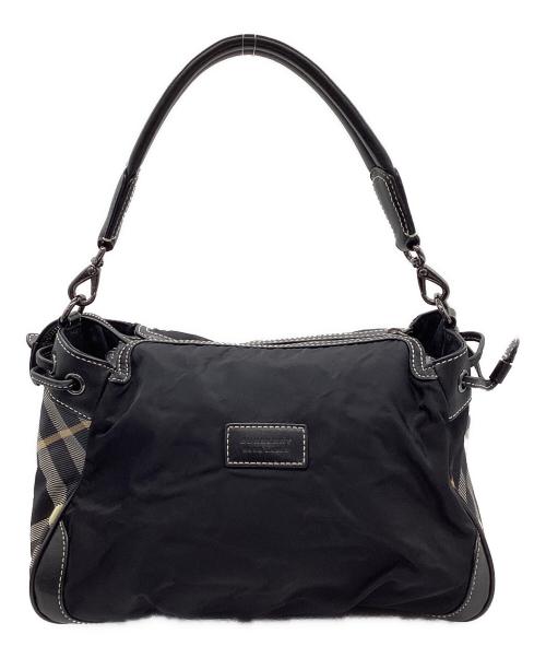 BURBERRY BLUE LABEL（バーバリー ブルー レーベル）BURBERRY BLUE LABEL (バーバリー ブルー レーベル) ショルダーバッグ ブラックの古着・服飾アイテム