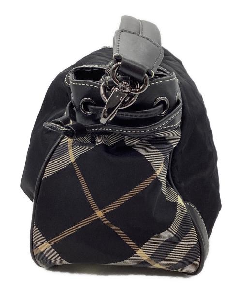 BURBERRY BLUE LABEL（バーバリー ブルー レーベル）BURBERRY BLUE LABEL (バーバリー ブルー レーベル) ショルダーバッグ ブラックの古着・服飾アイテム