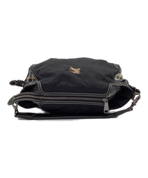 BURBERRY BLUE LABEL（バーバリー ブルー レーベル）BURBERRY BLUE LABEL (バーバリー ブルー レーベル) ショルダーバッグ ブラックの古着・服飾アイテム