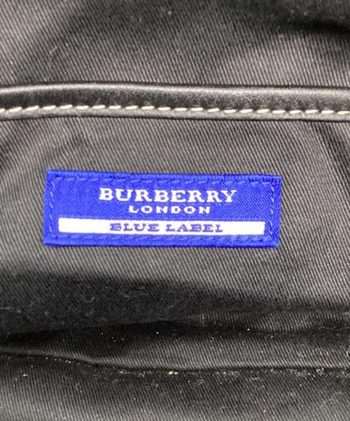 BURBERRY BLUE LABEL（バーバリー ブルー レーベル）BURBERRY BLUE LABEL (バーバリー ブルー レーベル) ショルダーバッグ ブラックの古着・服飾アイテム