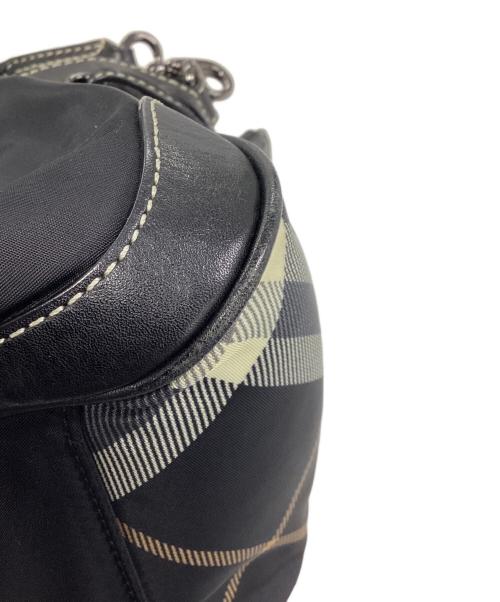 BURBERRY BLUE LABEL（バーバリー ブルー レーベル）BURBERRY BLUE LABEL (バーバリー ブルー レーベル) ショルダーバッグ ブラックの古着・服飾アイテム